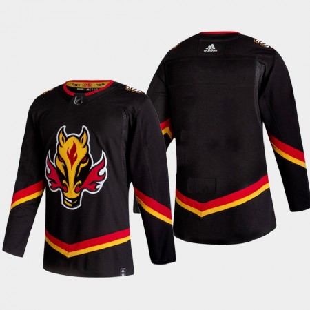 Pánské Hokejový Dres Calgary Flames Dresy Blank 2020-21 Reverse Retro Authentic